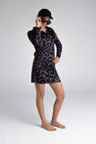 Kids Fishing Shirt Dress - Leopard - UPF50+ Sun Protection