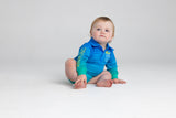 Baby Reef Keepin’ Cool - UPF50+ Fishing Shirt Romper