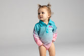 Baby Coral Mermaid life - UPF50+ Fishing Shirt Romper