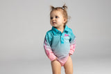 Baby Coral Mermaid life - UPF50+ Fishing Shirt Romper