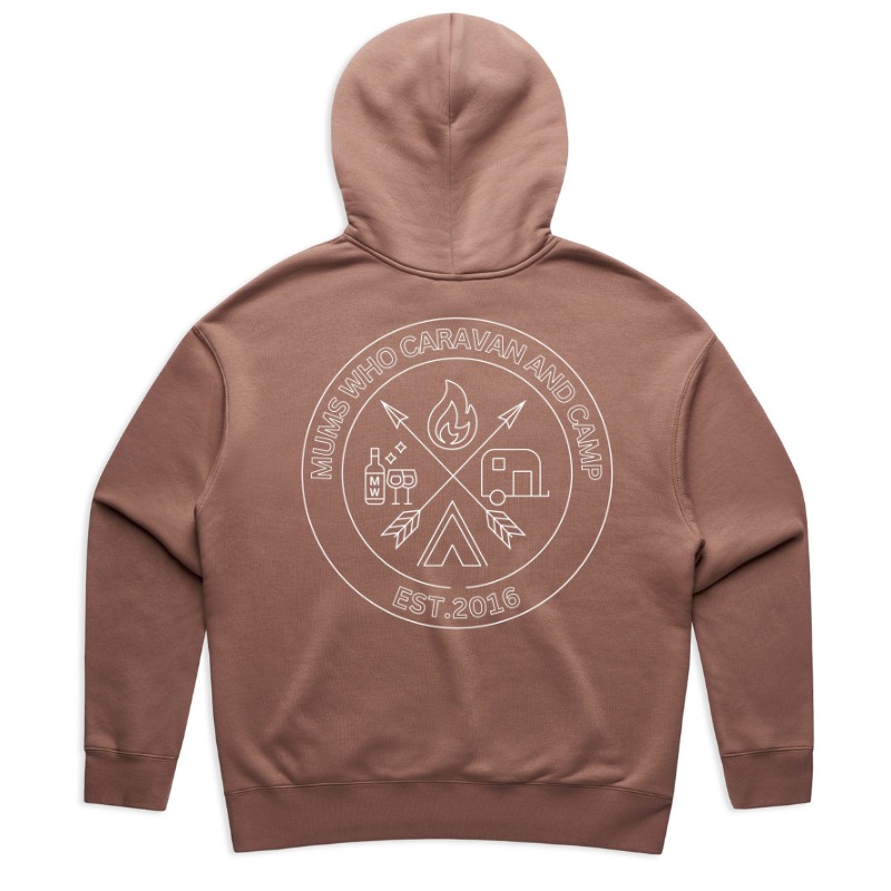 Hazy Hood - Ladies Camp Hoodie - Mums Who Caravan and Camp