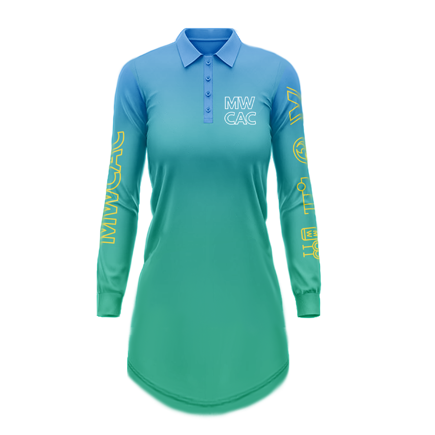 Womens Reef - Not a Fishing Shirt Dress - UPF50+ Sun Protection PRE-ORDER - Mums Who Caravan and Camp
