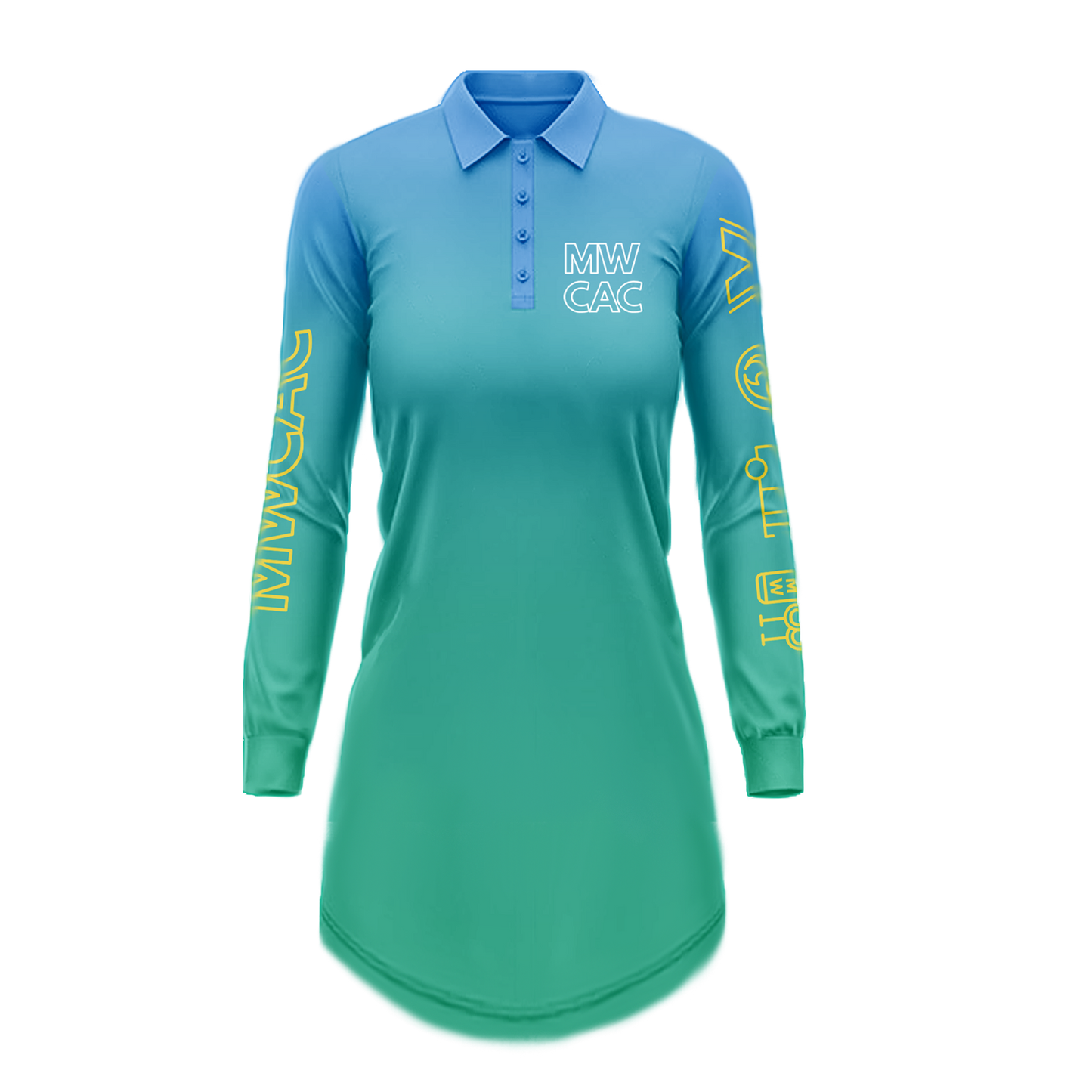 Womens Reef - Not a Fishing Shirt Dress - UPF50+ Sun Protection PRE-ORDER - Mums Who Caravan and Camp