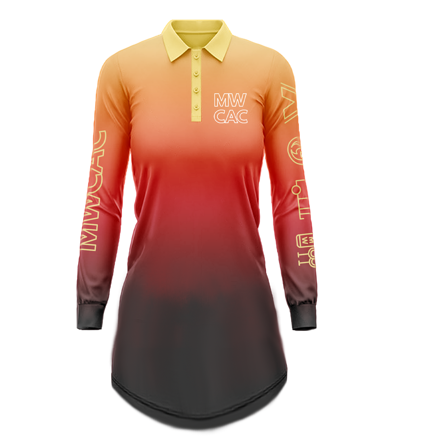 Womens Inferno - Not a Fishing Shirt Dress - UPF50+ Sun Protection PRE-ORDER - Mums Who Caravan and Camp