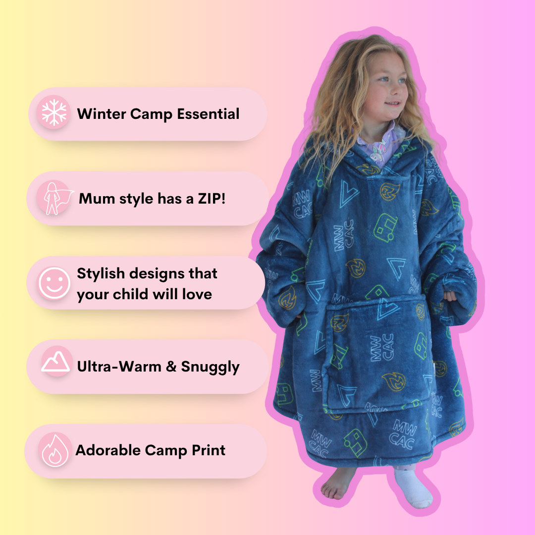 Kids Camp Moodie – Cozy & Oversized