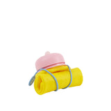 Roll A Bottle - Yellow, Pink + Dusty Blue collapsible bottle - MWCAC