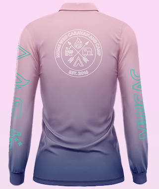 Ladies Ocean Shirt - UPF50+ Fishing Shirt - Mums Who Caravan and Camp