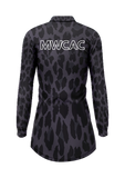 Womens Black Leopard - Not a Fishing Shirt Dress - UPF50+ Sun Protection PRE-ORDER - Mums Who Caravan and Camp