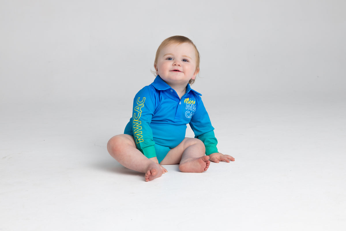 Baby Reef Keepin’ Cool - UPF50+ Fishing Shirt Romper