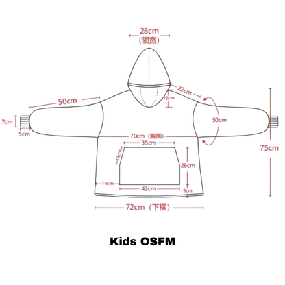 Kids Camp Moodie – Cozy & Oversized