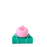 Roll A Bottle - Green, Pink + Dusty Blue, Collapsible Bottle - MWCAC