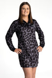 Kids Fishing Shirt Dress - Leopard - UPF50+ Sun Protection