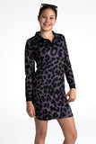 Kids Fishing Shirt Dress - Leopard - UPF50+ Sun Protection